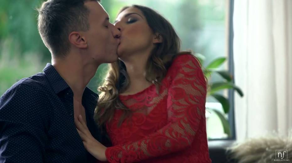 Charlie Dean fucks sex-appeal lady in red after playing chess - 3. pic