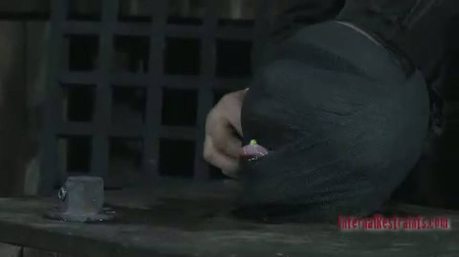 This good looking brunette nympho earned herself a tongue punishment - 10. pic