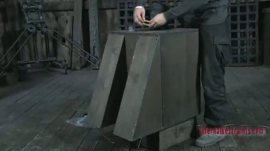 This good looking brunette nympho earned herself a tongue punishment - 11. pic