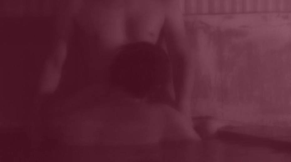 Lusty babe with beautiful body sucking dick in sauna - 13. pic