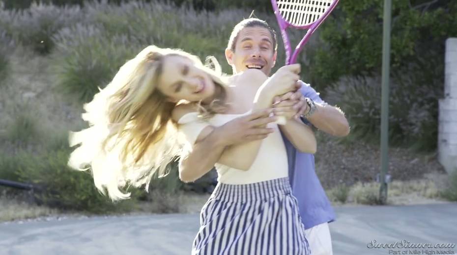 Hottie with small tits Alexa Grace is making love with her new neighbor - 2. pic
