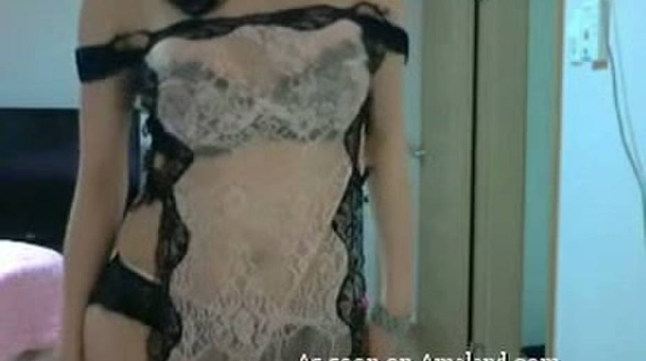 Lovely Korean teen posing for camera in tempting lingerie - 4. pic