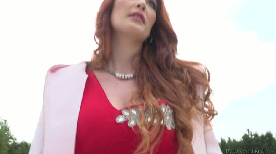 Hot blooded red head Ayda Swinger and her nasty GF fuck one horny stud - 2. pic