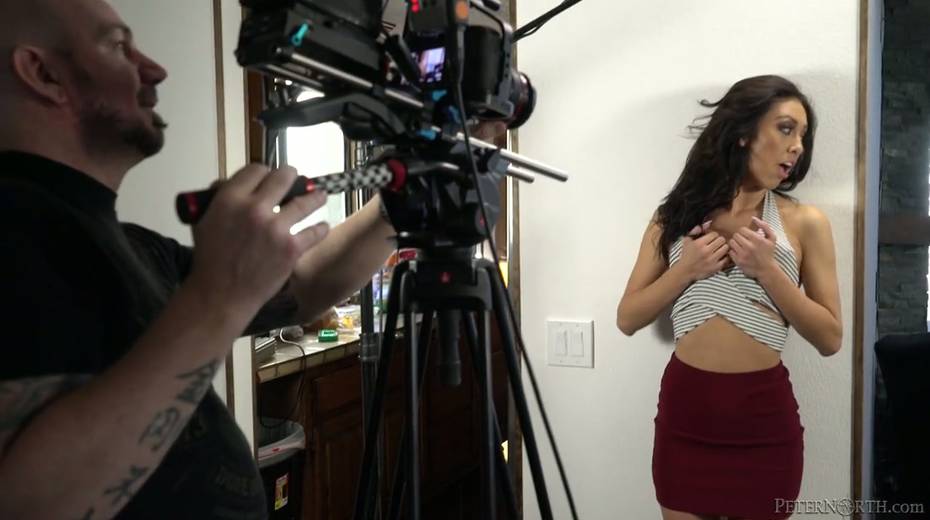 Hot behind the scene video featuring Adria Rae - 18. pic