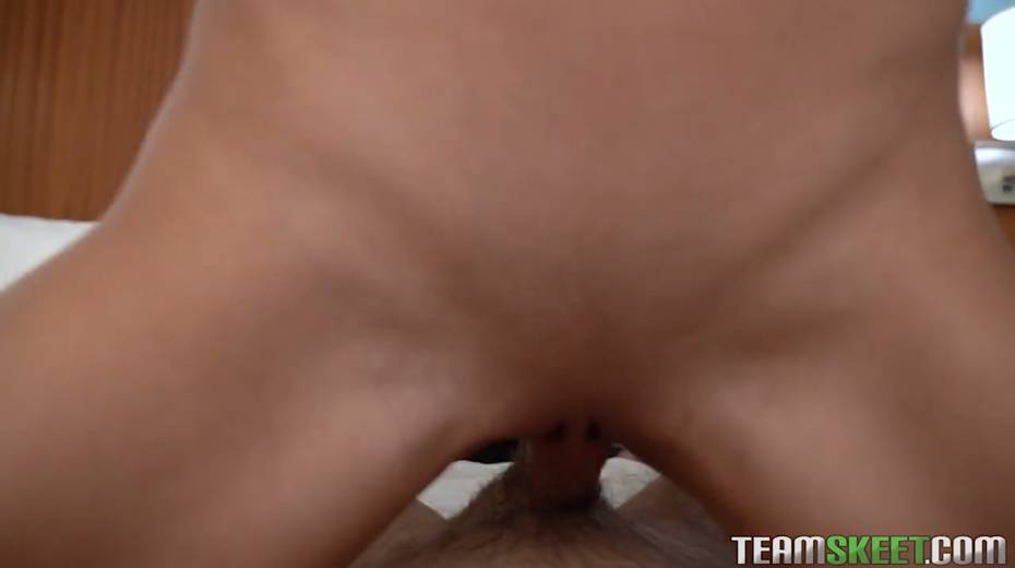 Naughty babe Alexis Tae gives a good POV blowjob and gets her pussy slammed - 17. pic