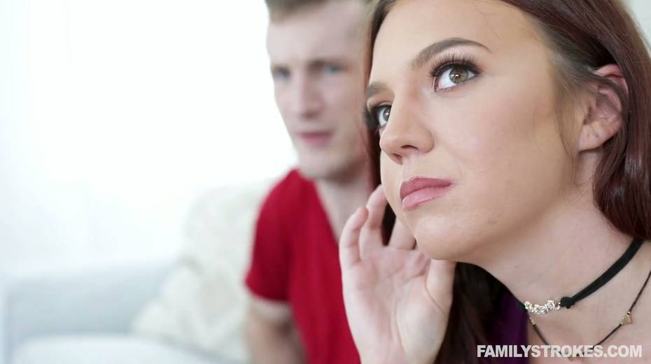 Charming young chick Ava Haze hooks up with her perverted step brother - 4. pic