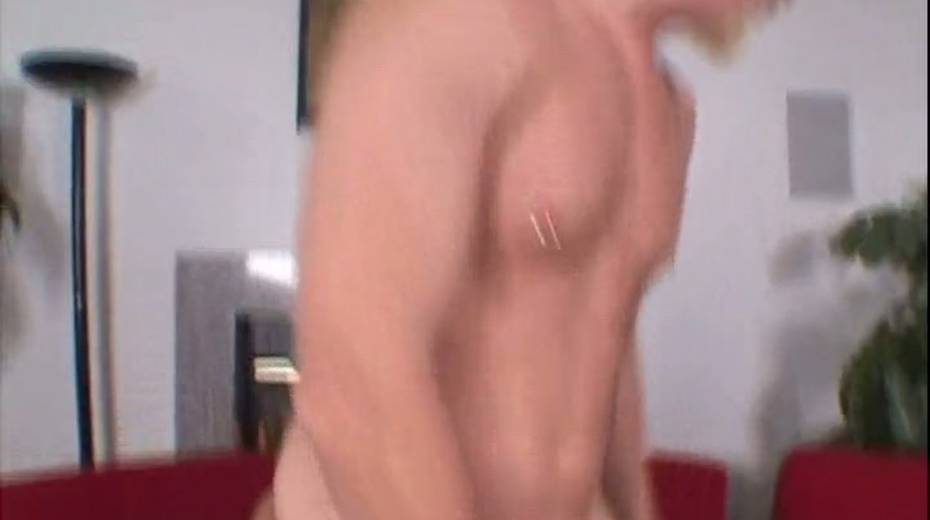 Bald dude loves to impale himself on his shemale friend's cock - 4. pic