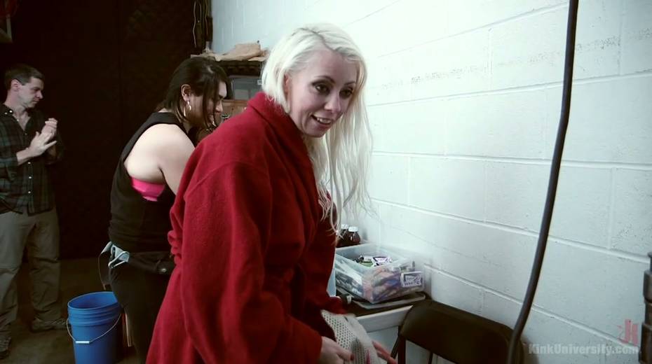 Tied up blonde Lorelei Lee is fucked by aggressive stud - 17. pic