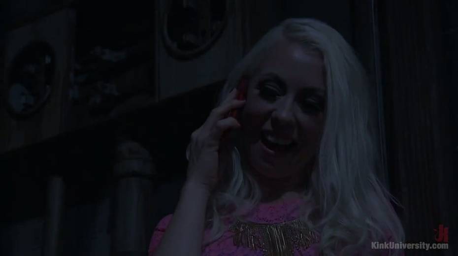 Tied up blonde Lorelei Lee is fucked by aggressive stud - 20. pic
