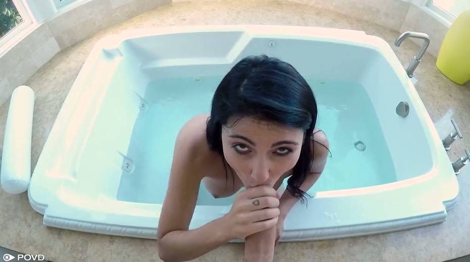 Seductive petite chick August Ames is fucked hard in hot pov clip - 9. pic