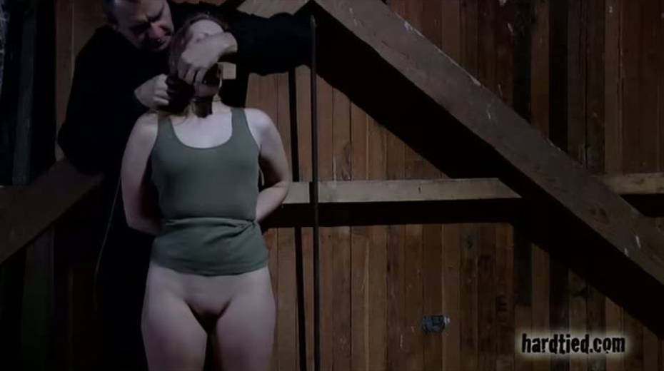 Pervert is conducting experiments on tied up body of nasty sex-slave - 2. pic
