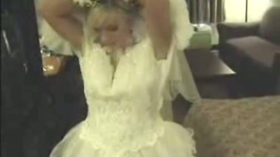 Sultry big boobed bride gives her fiance a great blowjob - 3. pic