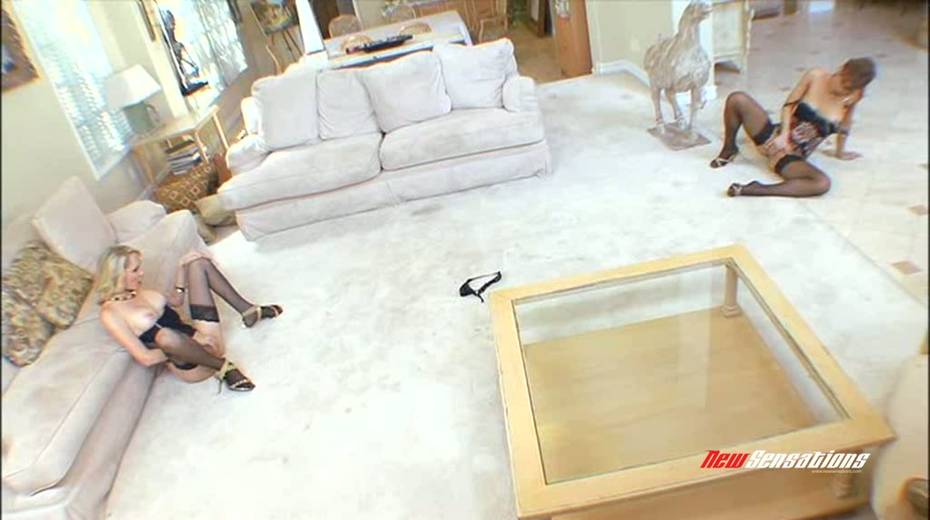 Sexy MILFs in hot stuff Mia Presley and Sabrina Rose have sex on floor - 4. pic