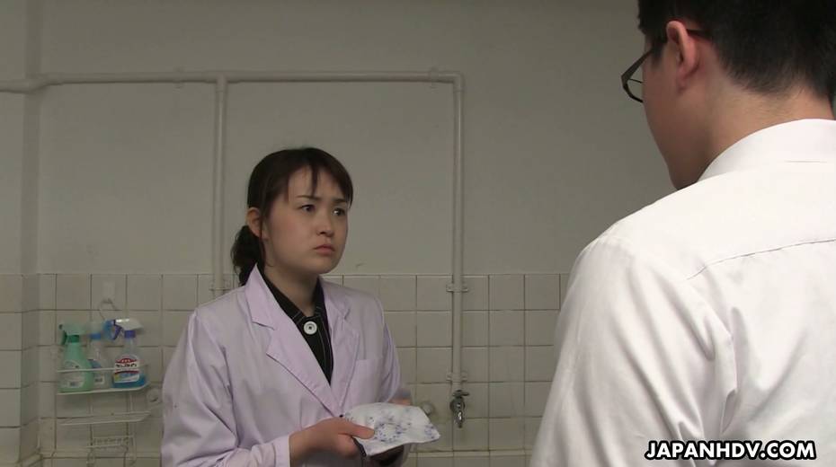 Spoiled though shy looking Asian gal Sayaka Aishiro gives a proper blowjob - 3. pic