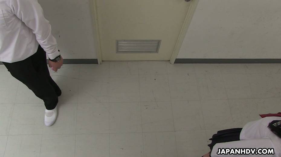Spoiled though shy looking Asian gal Sayaka Aishiro gives a proper blowjob - 6. pic