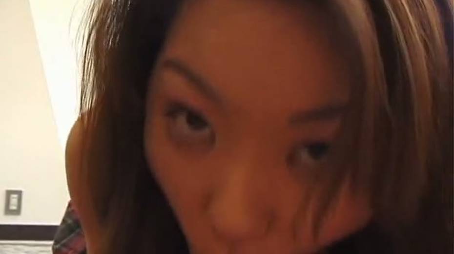 Sexy Asian cocksucker gets raunchy with her landlord's cock - 12. pic