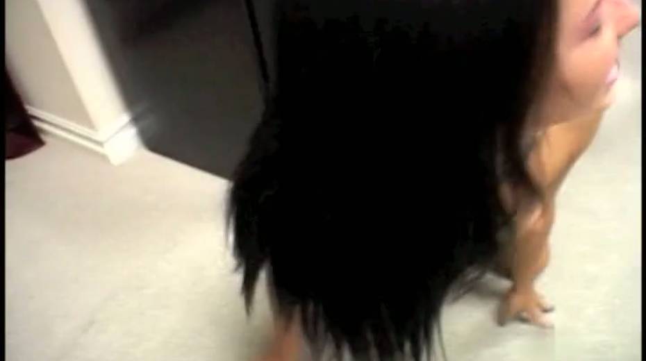 Two well shaped brunette tramps suck one massive black sausage - 2. pic