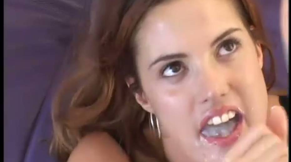 Sizzling redhead bitch fucked brutally in gangbang session - 15. pic