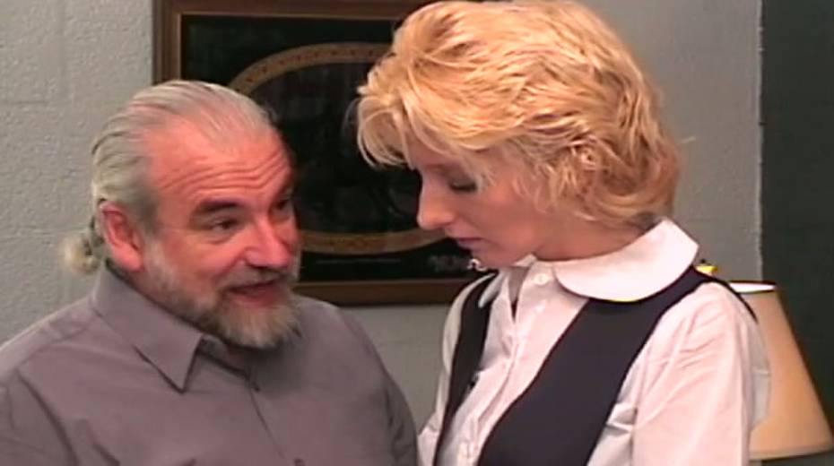 Old dude is playing with shy housemaid without panties - 15. pic