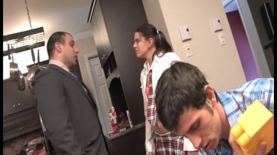 Spoiled college chick Lady Angelique is fucked by horny elder dude - 3. pic