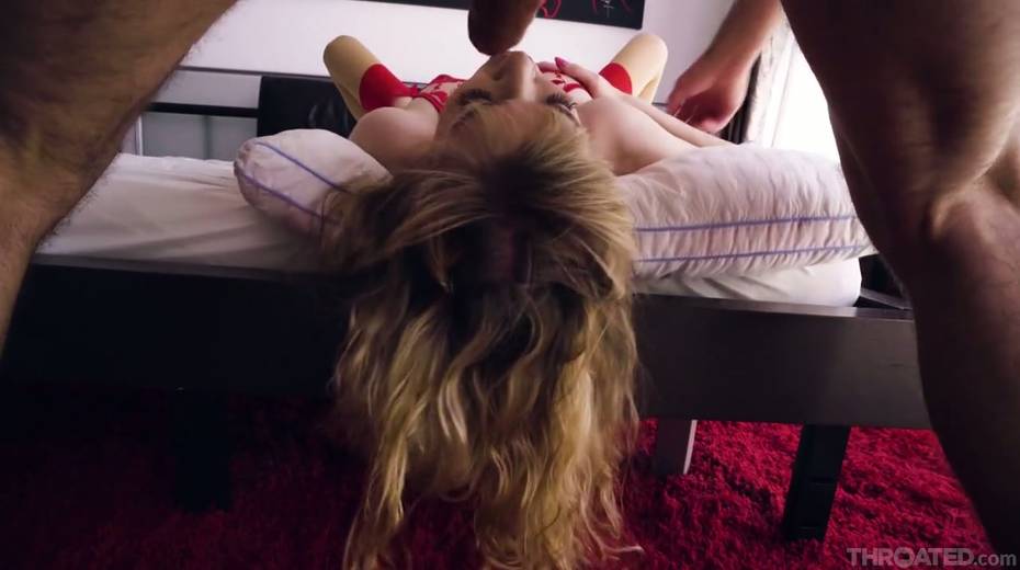 Dude fucks bottomless throat of profession cock sucker Mackenzie Moss - 20. pic