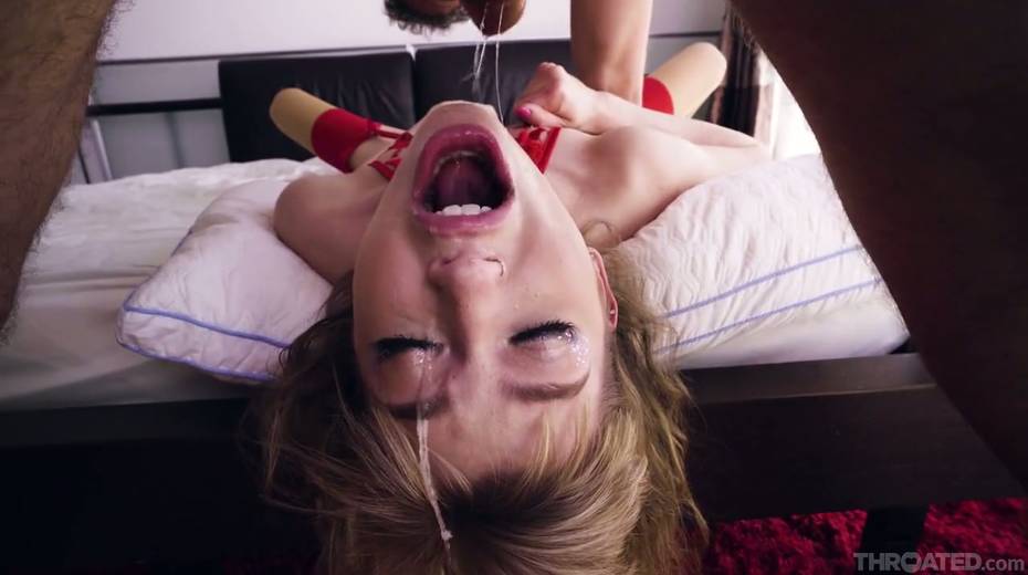 Dude fucks bottomless throat of profession cock sucker Mackenzie Moss - 23. pic
