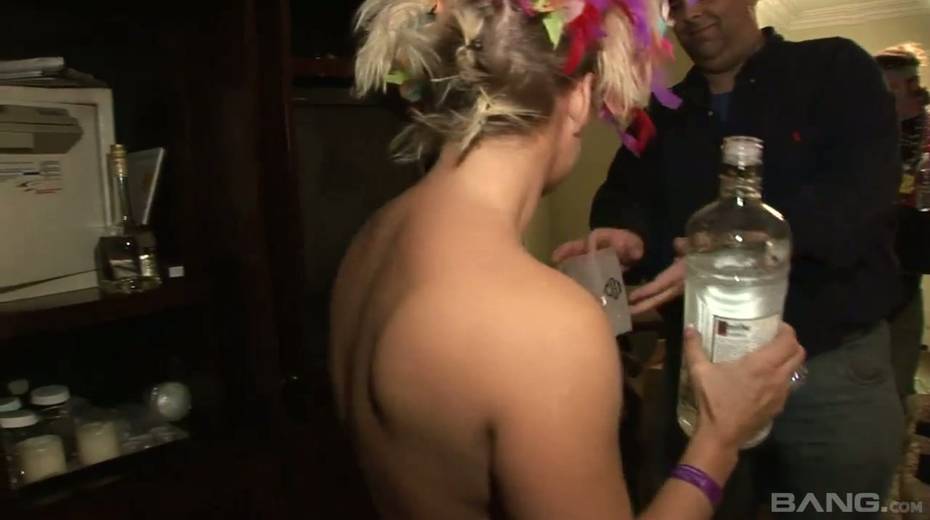 Two trashy looking chicks are going to the hardcore party - 7. pic