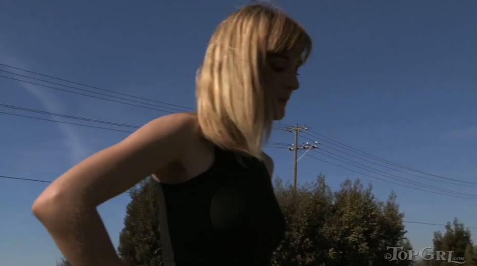 Lesbian mistress punishes Ella Nova's twat and anus - 3. pic