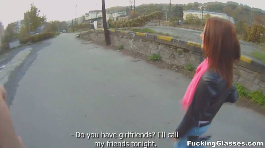 Perverted Russian chick provides strange dude with good blowjob outdoor - 4. pic