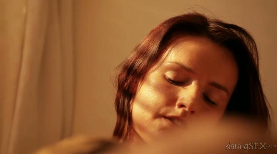 Two sensual girlfriends are pleasing each others on white sheets - 11. pic