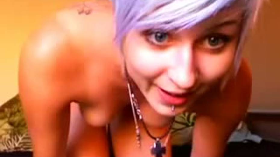 Frisky teen with sexy tan lines is rubbing her pussy with her fingers - 15. pic