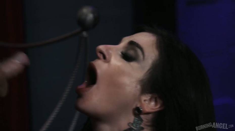 Sexual perversion video featuring tattooed bitch in latex knee boots Joanna Angel - 28. pic