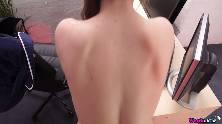 Lustful cleaning lady in uniform Olga is fucked and jizzed in the office - 15. pic