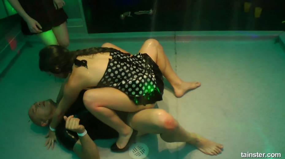 Attractive bitch Mia Blond is fucked hard at the party - 24. pic