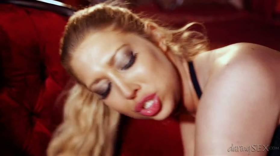 Seductive blonde in stockings is fucked in different ways - 3. pic