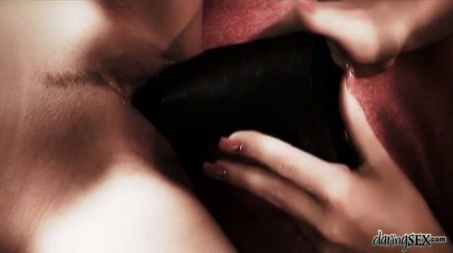 Two erotically charged babes fuck each others twats with sex toys - 4. pic
