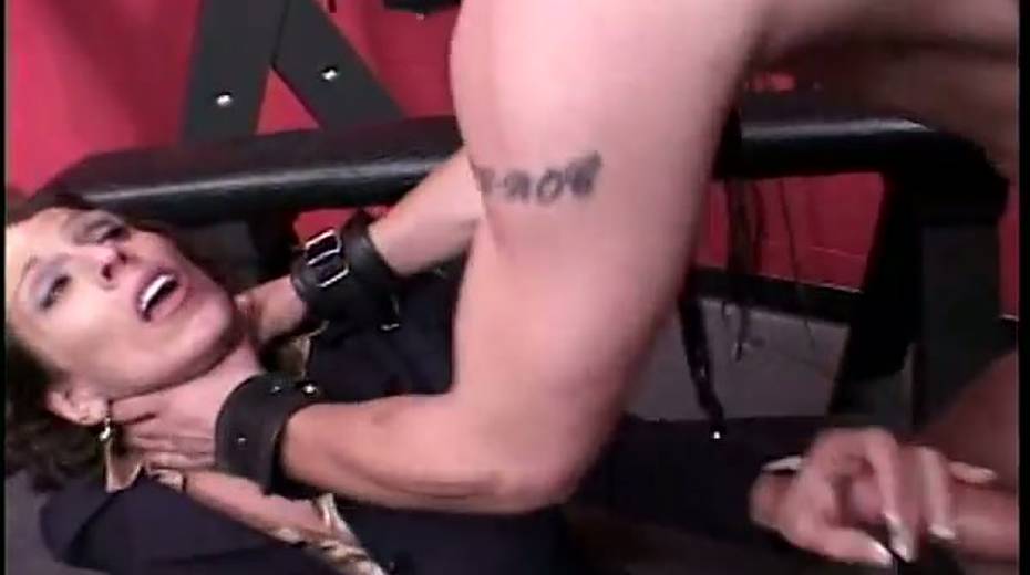 Mature hoe doggy fucked brutally in kinky BDSM fuck video - 10. pic