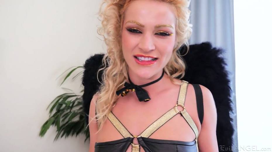 Experienced hooker Cherry Kiss is fucked and jizzed at the bachelor party - 3. pic