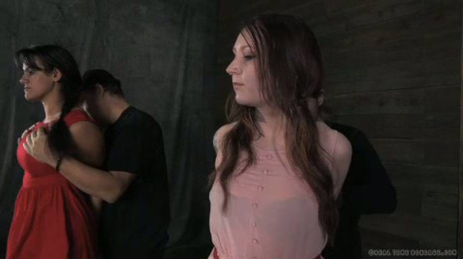 Submissive sluts are introduced to the world of kink in the dungeon - 4. pic