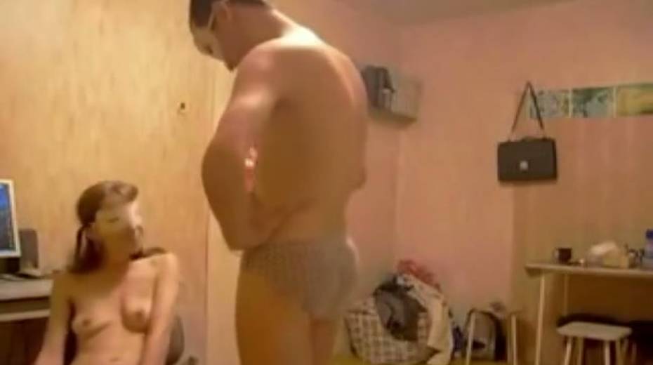Blind folded amateur couple show off steamy sex on camera - 8. pic