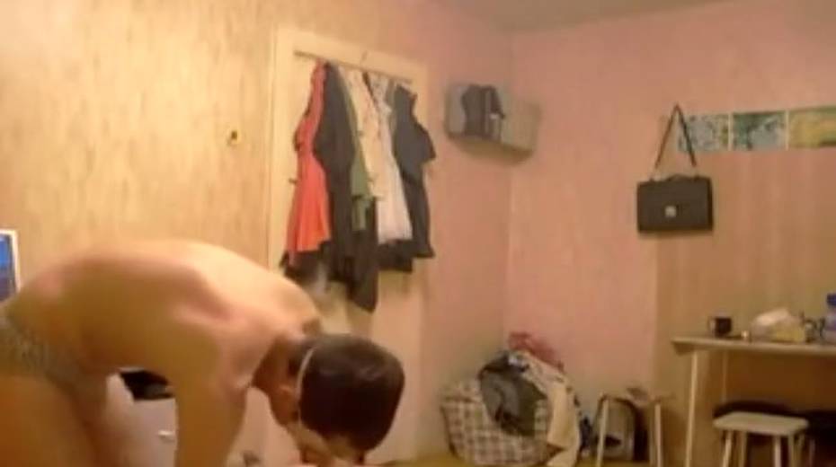 Blind folded amateur couple show off steamy sex on camera - 12. pic