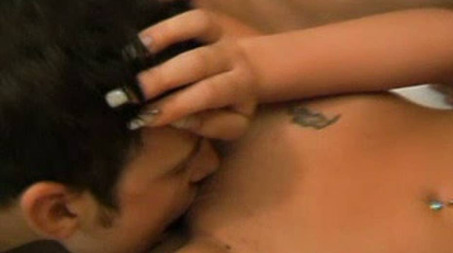 Two best friends fuck one naughty blonde with pigtails - 5. pic