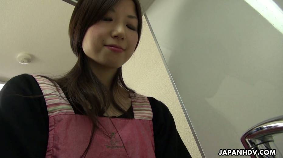 Sweet looking Japanese housewife Mizuho Yamashiro gets her pussy fucked and creampied - 2. pic