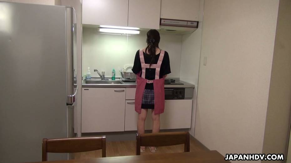 Sweet looking Japanese housewife Mizuho Yamashiro gets her pussy fucked and creampied - 3. pic