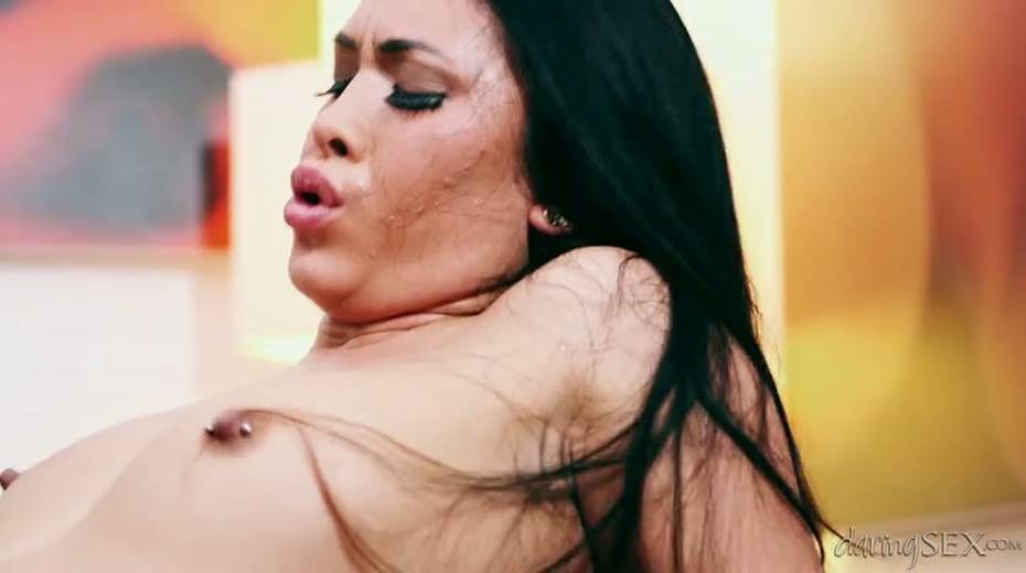 Black haired seductress boned brutally in a doggy position - 9. pic