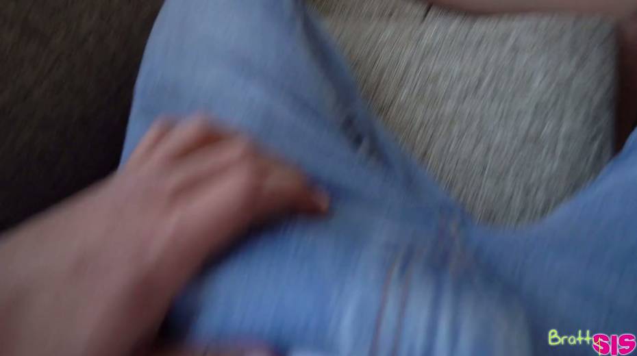 Dude is spying on his super sexy stepsister with juicy ass and tits Lena Paul - 28. pic