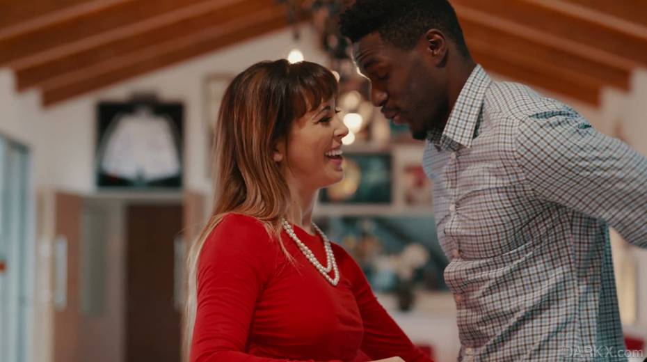 Big black dude enjoys fucking big tittied neighbor's wife Cherie Devill - 3. pic