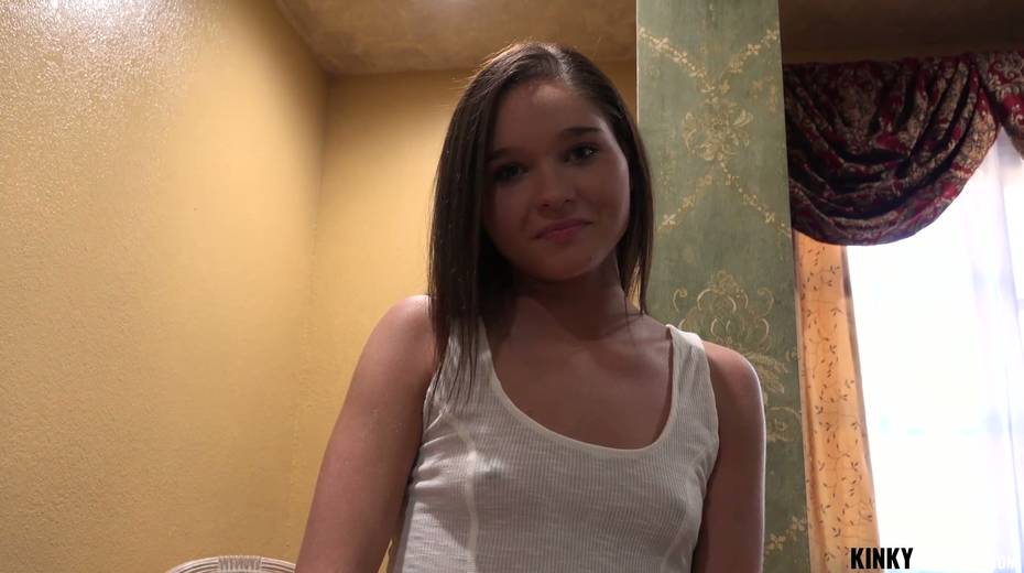 Horny step brother fucks pretty hot brunette Zoe Bloom and cums on her face - 6. pic