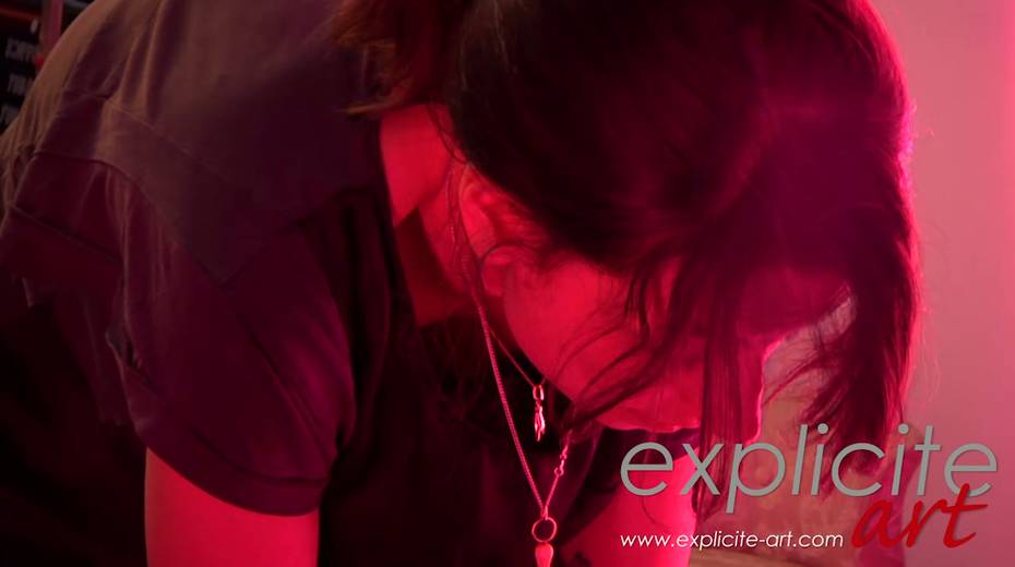 French teen hardcore in studio - 14. pic