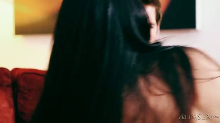 Torrid black haired sexploitress sucking big dick deepthroat - 9. pic